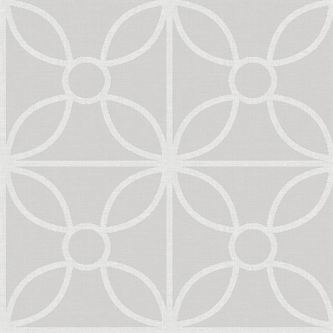 Savvy Neutral Geometric Wallpaper