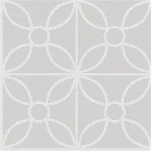 Savvy Neutral Geometric Wallpaper