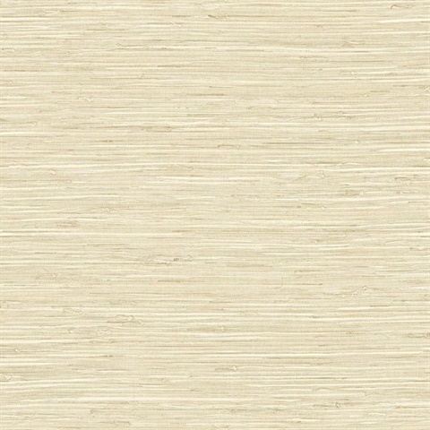 Saybrook Faux Rushcloth Sand Dunes Peel and Stick Wallpaper