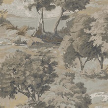 Scenic Trees Cappuccino Wallpaper