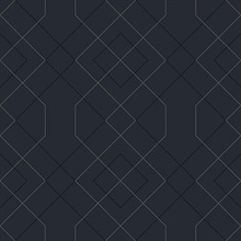 Scott Living Ballard Indigo Geometric Non Woven Unpasted Wallpaper