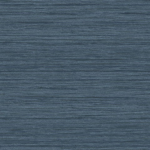 Scott Living Barnaby Indigo Faux Grasscloth Non Woven Unpasted Wallpap