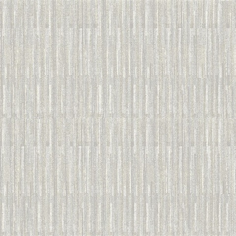 Scott Living Brixton Light Grey Texture Non Woven Unpasted Wallpaper