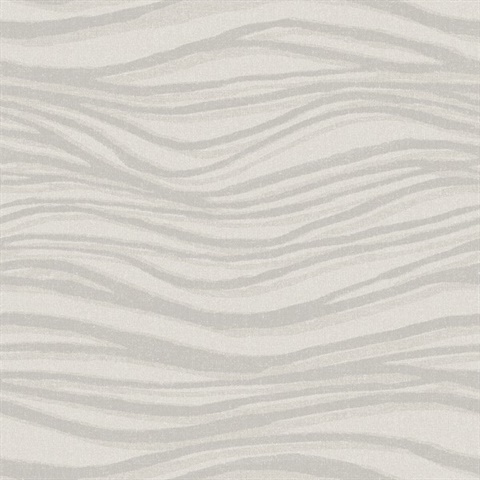 Scott Living Chorus Champagne Vertical Textured Wave Wallpaper