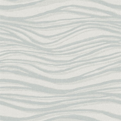 Scott Living Chorus Seafoam Vertical Textured Wave Wallpaper