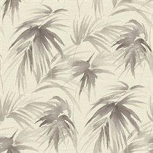 Scott Living Darlana Pewter Grasscloth Non Woven Unpasted Wallpaper