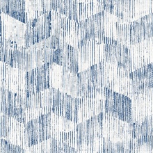 Scott Living Demi Indigo Distressed Vertical Textured Wallpaper