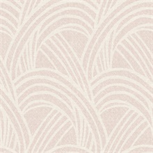 Scott Living Farrah Blush Textured Geometric Wallpaper