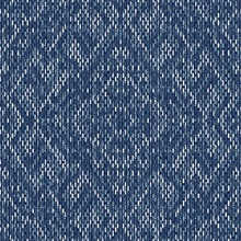 Scott Living Felix Indigo Geometric Textured Faded Diamond Wallpaper