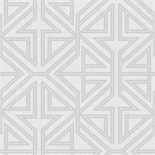 Scott Living Kachel Grey Modern Geometric Wallpaper