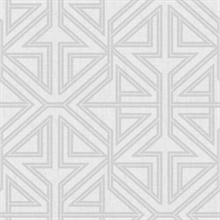 Scott Living Kachel Grey Modern Geometric Wallpaper