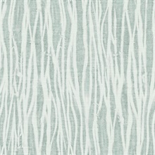 Scott Living Nazar Green Stripe on Textured Linen Wallpaper