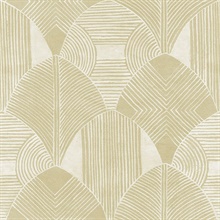 Scott Living Westport Coffee Geometric Non Woven Unpasted Wallpaper