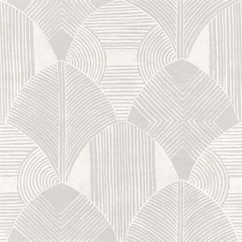 Scott Living Westport Dove Geometric Non Woven Unpasted Wallpaper