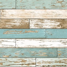 Scrap Wood Turquoise Weathered Texture