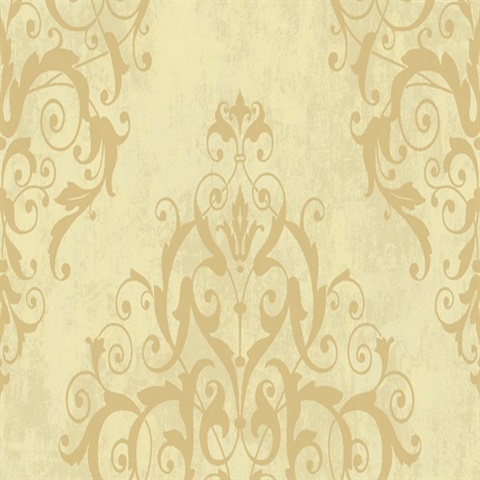 Scroll Damask