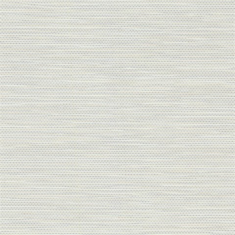 Seacrest Cloud White Textile Wallcovering