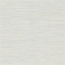 Seacrest Cloud White Textile Wallcovering