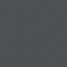 Seagrass Weave 54 Ebony Commercial Wallpaper