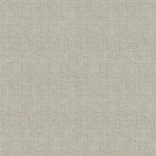 Seaton Brown Linen Textured Wallpaper