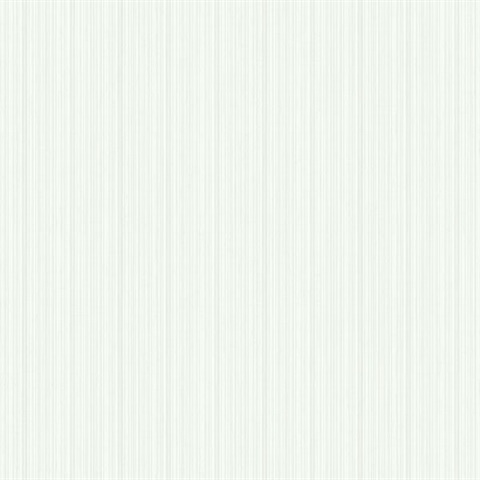 Sebasco Dove Vertical Pinstripe Textured Wallpaper