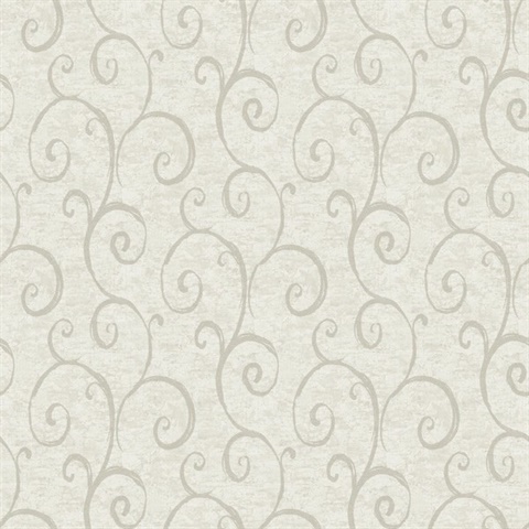 Sedona Scroll 54 Wool Commercial Wallpaper