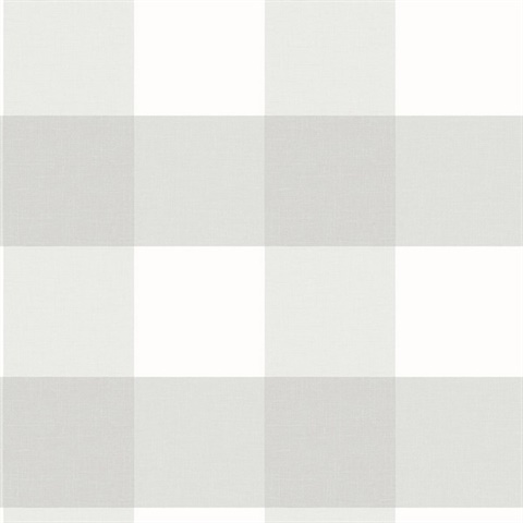 Selah Light Grey Gingham