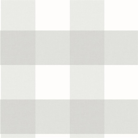 Selah Light Grey Gingham