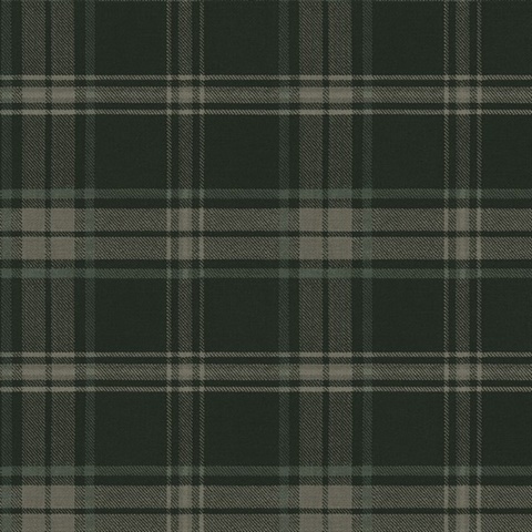 Sennehill Plaid Greenery Peel and Stick Wallpaper