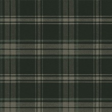 Sennehill Plaid Greenery Peel and Stick Wallpaper