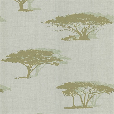 Serengeti Light Blue Trees