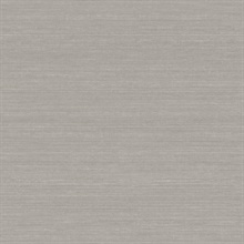 Shalene Charcoal Faux Silk Fabric Wallpaper