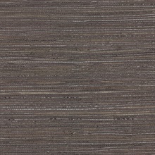 Shandong Chocolate Grasscloth Wallpaper