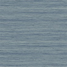 Shantung Silk 54 Hampton Blue Commercial Wallpaper