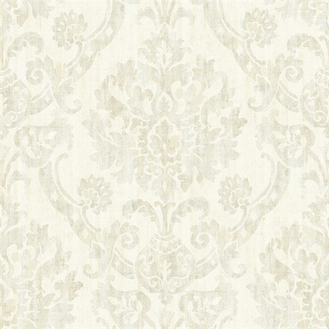 Shasta Beige Damask