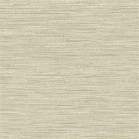 Sheehan Gold Faux Grasscloth Wallpaper