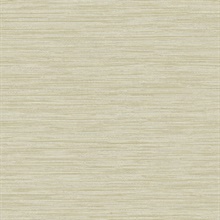 Sheehan Gold Faux Grasscloth Wallpaper