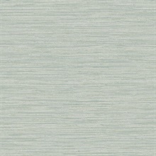 Sheehan Sea Green Faux Grasscloth Wallpaper