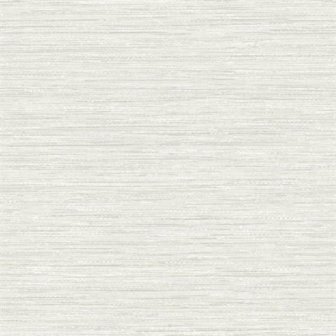 Sheehan Silver Faux Grasscloth Wallpaper