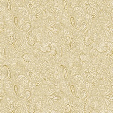 Shimmering Paisley Wallpaper