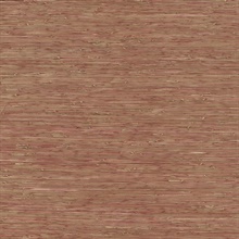 Shuang Rasberry Handmade Grasscloth Wallpaper