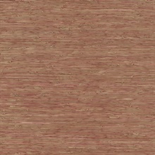 Shuang Rasberry Handmade Grasscloth Wallpaper