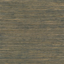 Shuang Teal Handmade Grasscloth Wallpaper