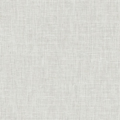 Silas Faux Linen Faux Marshmallow Peel and Stick Wallpaper