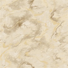 Silenus Gold Foiled Marble Wallpaper