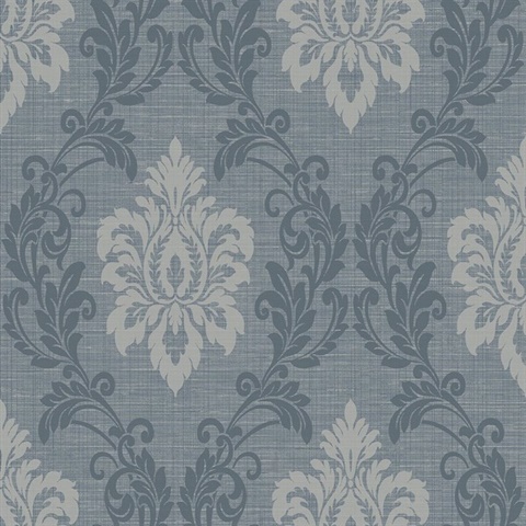 Silk Damask 54 Daydream Commercial Wallpaper