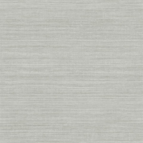 Silk Essence Light Green Faux Fabric Wallpaper