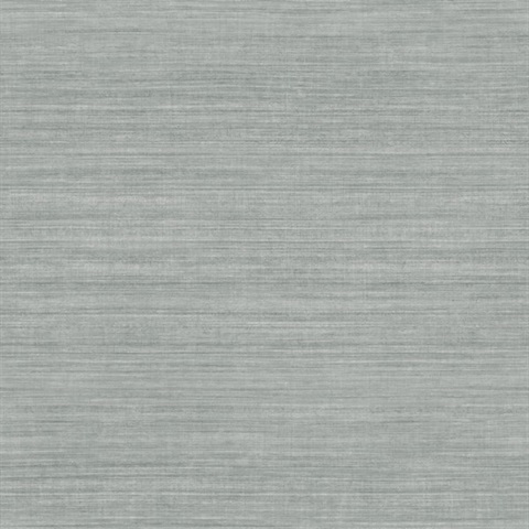 Silk Essence Slate Faux Fabric Wallpaper