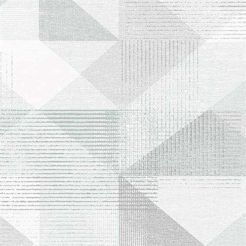 Silk Screen Geometric Wallpaper