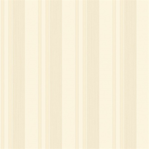 Beige Silk Stripe Wallpaper